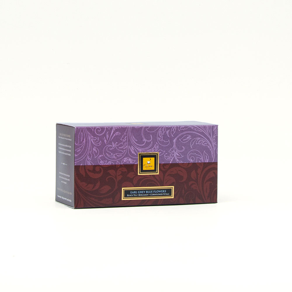 Earl Grey Blue Flowers | Tea Bags | Box of 20 Tea Bags