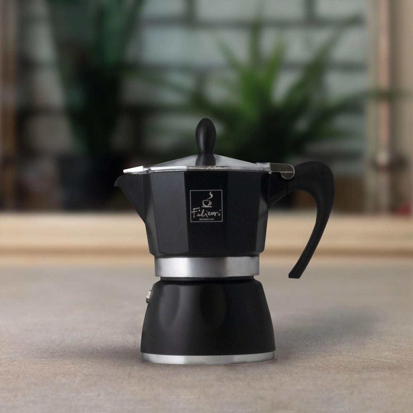 Filicori Zecchini Moka Black | 3-4 Cups