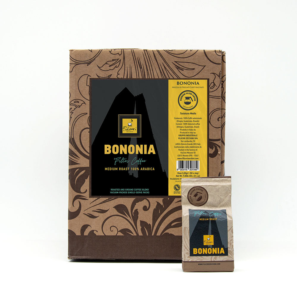 Bononia Filter | Single Doses Ground | Box of 50 pcs
