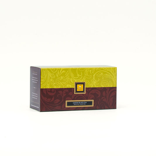 Black & Lemon | Tea Bags | Box of 20 Tea Bags