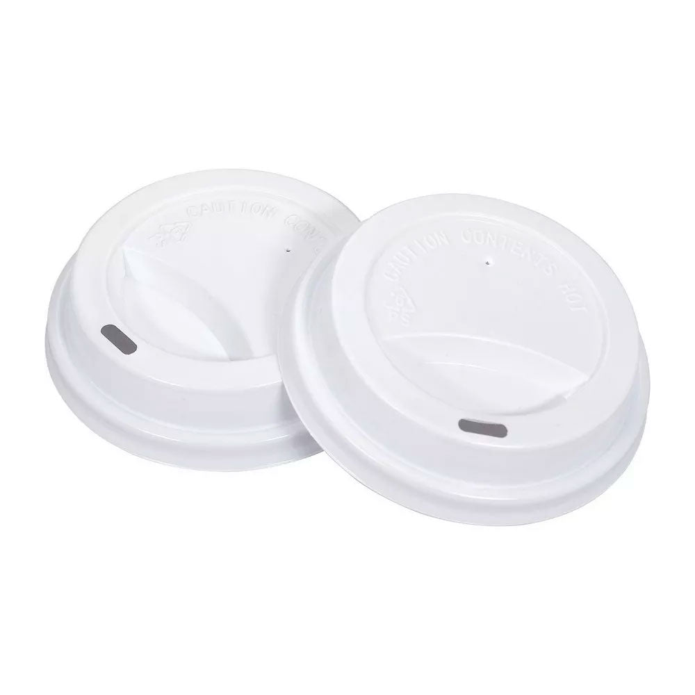 Plastic Lids for Paper Cups | 12oz | Box of 1000